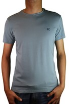 Playera Hombre Kenneth Cole Kcoi24cam01 Azul Casual Algodón