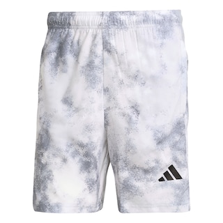 Foto 1 | Foto 1 | Short De Entrenamiento De Temporada Essentials Completamente Estampado Adidas Gris Hombre