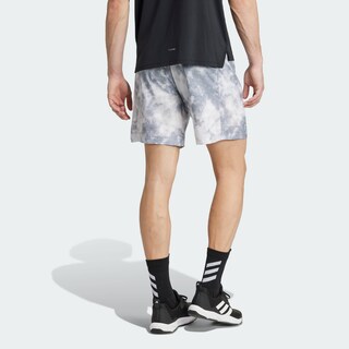 Foto 4 | Foto 4 | Short De Entrenamiento De Temporada Essentials Completamente Estampado Adidas Gris Hombre
