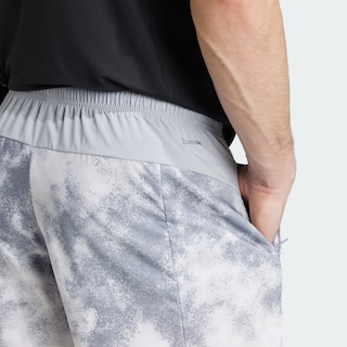 Foto 6 | Foto 6 | Short De Entrenamiento De Temporada Essentials Completamente Estampado Adidas Gris Hombre