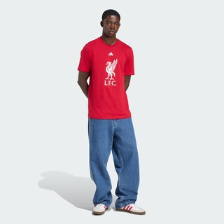 Foto 5 | Foto 5 | Playera Graphic Con Adn Del Liverpool Fc Adidas Rojo Hombre