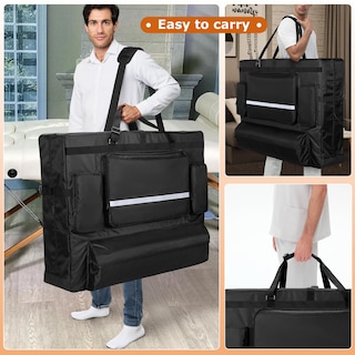 Foto 6 | Foto 6 | Bolsa De Mesa De Masaje Luxja Para 61 Cm A 76 Cm De Ancho Color Negro - Venta Internacional.