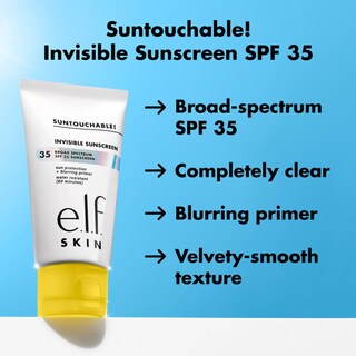 Foto 3 | Foto 3 | Protector Solar E.l.f. Skin Suntouchable Invisible Spf 35 A Base De Gel - Venta Internacional.