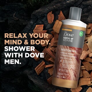 Foto 2 | Foto 2 | Gel De Baño Dove Men + Care Sándalo Y Aceite De Cardamomo 532 Ml Paquete De 4 - Venta Internacional.