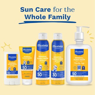 Foto 7 | Foto 7 | Protector Solar En Aerosol Mustela Baby Spf 50 De Amplio Espectro 180 Ml - Venta Internacional.