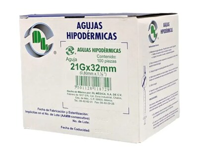 Foto 3 | Foto 3 | Agujas Hipodermicas Calibre 20gx38 Mm