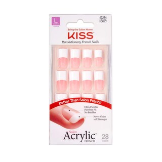Foto 1 | Foto 1 | Kit Acrílico Francés Kiss Salon Team Player Long (paquete De 2) - Venta Internacional.