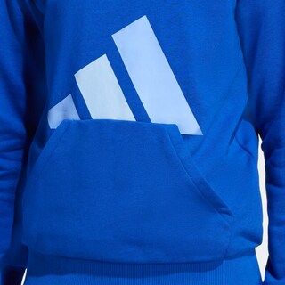 Foto 8 | Foto 8 | Sudadera Con Gorro Essentials Niños Adidas Azul Niños
