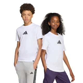 Foto 3 | Foto 3 | Playera Graphic Anime De Mascotas Para Niños Adidas Blanco Niños