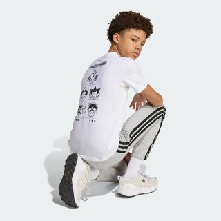 Foto 7 | Foto 7 | Playera Graphic Anime De Mascotas Para Niños Adidas Blanco Niños