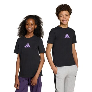 Foto 3 | Foto 3 | Playera Graphic Anime De Mascotas Para Niños Adidas Negro Niños
