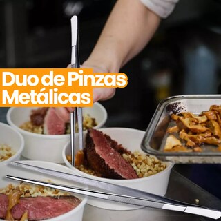 Foto 4 | Foto 4 | 2pz Pinza Precision Punta Delgada Chef Emplatar Coctelería