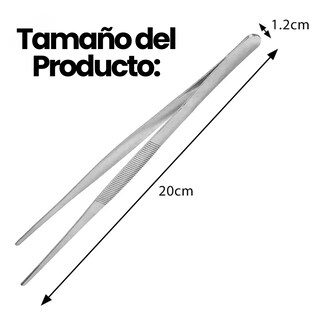 Foto 8 | Foto 8 | 2pz Pinza Precision Punta Delgada Chef Emplatar Coctelería