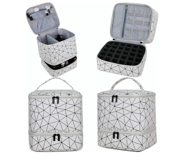 Foto 2 | Foto 2 | Estuche Organizador Esmaltes Impermeable Bolsas De Maquilla