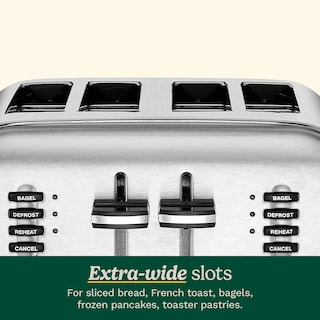 Foto 5 | Foto 5 | Horno Tostador Cuisinart Cpt-180p1 De Acero Inoxidable Cepillado De 4 Rebanadas - Venta Internacional.