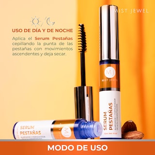 Foto 6 | Foto 6 | Mist Jewel Serum Eyelash Pestañas Alargador Con Biotina Niacinamida Ácido Hialurónico Y Soya 8ml | Fortalecedor Crecimiento De