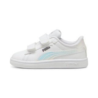Foto 1 | Foto 1 | Tenis Puma Smash 3.0 Holo 2.0 V Infantil Para Niño Blanco