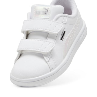 Foto 4 | Foto 4 | Tenis Puma Smash 3.0 Holo 2.0 V Infantil Para Niño Blanco