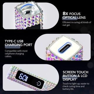 Foto 4 | Foto 4 | Mini Lámpara De Uñas Portátil Gaoy Con Luz Uv Para Uñas De Gel - Venta Internacional.