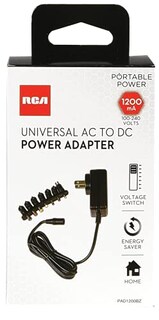 Foto 5 | Foto 6 | Cargador Universal Con Adaptador De Corriente Alterna A Corriente Continua Audiovox Pad1200bz - Venta Internacional.