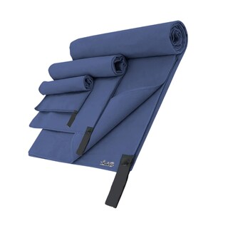 Foto 1 | Foto 1 | Toalla Baño Lab.g Camping De Microfibra De Secado Rápido Azul Marino