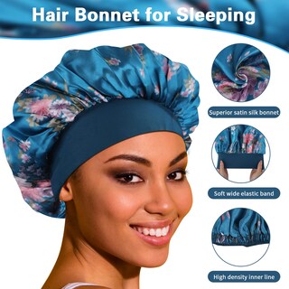 Foto 5 | Foto 5 | Paquete De 4 Gorros De Satén Para Dormir - Roybens - Venta Internacional.