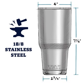 Foto 2 | Foto 2 | Vaso Yeti Rambler De Acero Inoxidable Con Aislamiento Al Vacío De 900 Ml - Venta Internacional.