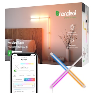 Foto 1 | Foto 1 | Luces De Pared Led Inteligentes Nanoleaf Lines Rgbw Con Sincronización De Música - Venta Internacional.