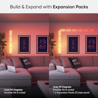Foto 3 | Foto 3 | Luces De Pared Led Inteligentes Nanoleaf Lines Rgbw Con Sincronización De Música - Venta Internacional.