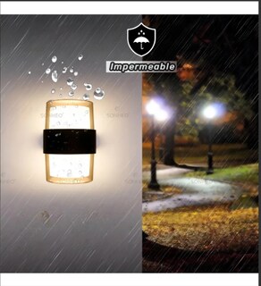 Foto 2 | Foto 2 | Lámparas De Pared Para Exterior Y Interior Jardín Colgantes Baño Sala Arbotante Impermeable Modernas Decorativas