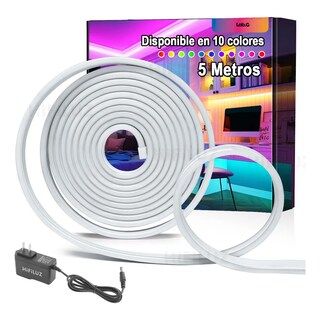 Foto 1 | Foto 1 | Luz Led Lab.g Manguera Con Fuente De Alimentación 5 M 12v Blanco Frio