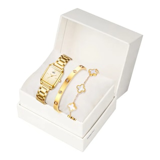 Foto 2 | Foto 2 | Reloj Mujer Elegante Cuarzo De Acero Inoxidable Resistente Al Agua Eo Safe Imports Esi-21480 Dorado
