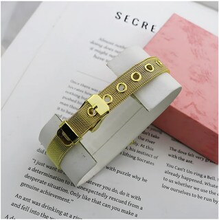 Foto 3 | Foto 3 | Set De Reloj De Cuarzo Para Mujer Con Pulsera Incluida Eo Safe Imports Esi-21486 Dorado