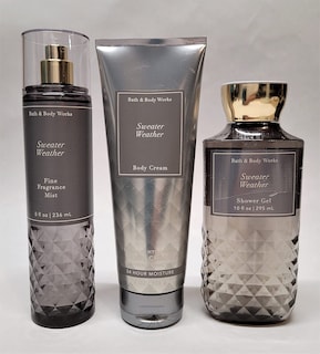 Foto 1 | Foto 1 | Bundle Bath & Body Works Sweater Weather Con Bruma Aromática Crema Corporal Y Gel De Ducha - Venta Internacional.
