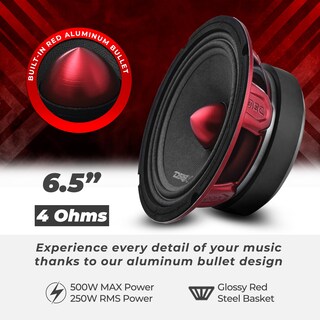Foto 2 | Foto 2 | Altavoz Ds18 Pro-x6.4bm 6.5 Pulgadas Gama Media 500 W 4 Ohmios - Venta Internacional.