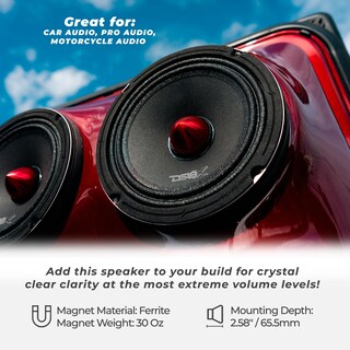 Foto 3 | Foto 3 | Altavoz Ds18 Pro-x6.4bm 6.5 Pulgadas Gama Media 500 W 4 Ohmios - Venta Internacional.