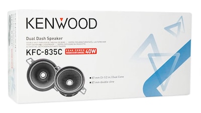Foto 6 | Foto 6 | Sistema De Altavoces Para Coche Kenwood Kfc835c 9 Cm Redondo 40 W Potencia Máxima - Venta Internacional.