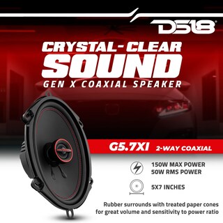 Foto 2 | Foto 2 | Altavoces Coaxiales Ds18 G5.7xi Gen-x 5x7 2 Vías 150 W 4 Ohmios 2 Unidades - Venta Internacional.