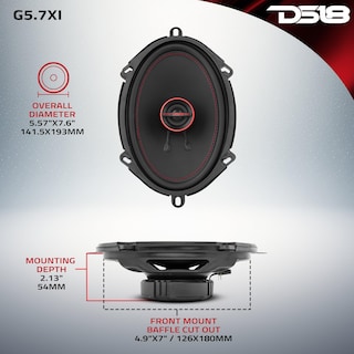 Foto 4 | Foto 4 | Altavoces Coaxiales Ds18 G5.7xi Gen-x 5x7 2 Vías 150 W 4 Ohmios 2 Unidades - Venta Internacional.
