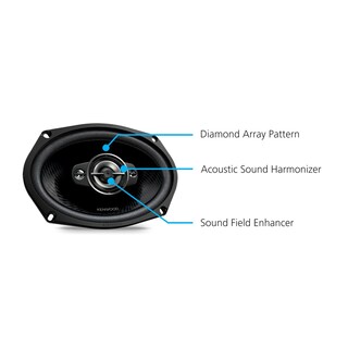 Foto 4 | Foto 4 | Altavoces Para Coche Kenwood Kfc-6988rs 6 X 9 4 Vías 670 W De Potencia Máxima - Venta Internacional.