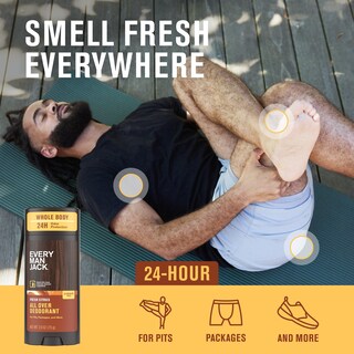 Foto 2 | Foto 2 | Desodorante Every Man Jack All Over 24 Horas Protección Contra Olores 75 Ml - Venta Internacional.