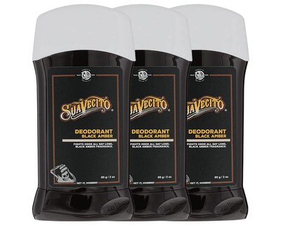 Foto 1 | Foto 1 | Desodorante En Barra Suavecito Con Aroma A Ámbar Negro Para Hombre 90 Ml Paquete De 3 - Venta Internacional.