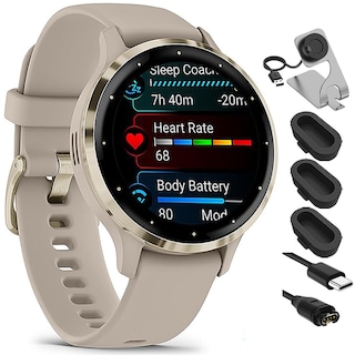 Foto 1 | Foto 1 | Reloj Inteligente Garmin Venu 3s Health Fitness Gps Dorado 41 Mm - Venta Internacional.