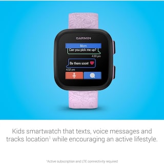 Foto 4 | Foto 4 | Reloj Inteligente Garmin Bounce Kid 010-02448-01 Lila Floral - Venta Internacional.