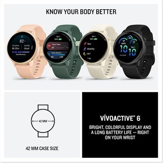 Foto 7 | Foto 7 | Reloj Inteligente Garmin Vivoactive 6 Health Fitness Gps Rosa - Venta Internacional.