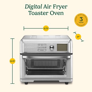 Foto 3 | Foto 3 | Horno Tostador Air Fryer Cuisinart Toa-65 1800w 0.6l Plateado - Venta Internacional.