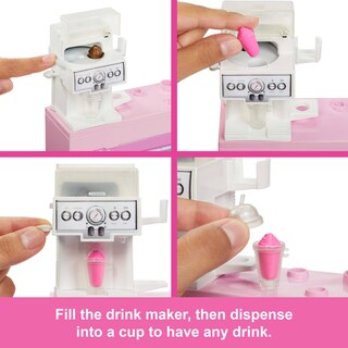 Foto 2 | Foto 2 | Set De Juego Barbie You Can Barista W/ Cafe +3 Años Hxn94 - Venta Internacional.