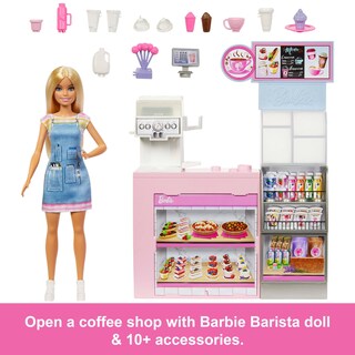 Foto 3 | Foto 3 | Set De Juego Barbie You Can Barista W/ Cafe +3 Años Hxn94 - Venta Internacional.