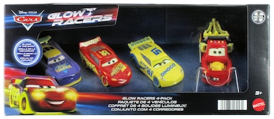 Foto 1 | Foto 1 | Toy Disney Cars Glow Racers Paquete De 4 Unidades Lightning Mcqueen Mater - Venta Internacional.