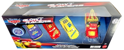 Foto 3 | Foto 3 | Toy Disney Cars Glow Racers Paquete De 4 Unidades Lightning Mcqueen Mater - Venta Internacional.